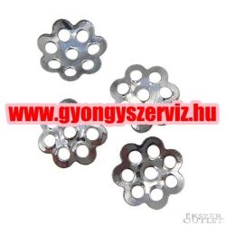   100db gyöngykupak. Fém gyöngy. 6x1mm. Fegyveracél fekete.  Leárazva!