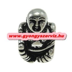   Pandora stílusú fémgyöngy. Charm. Buddha. 10x14x11mm. Leárazva!